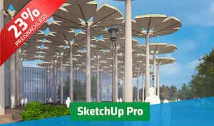 Отримайте знижку 23% на підписку SketchUp Pro